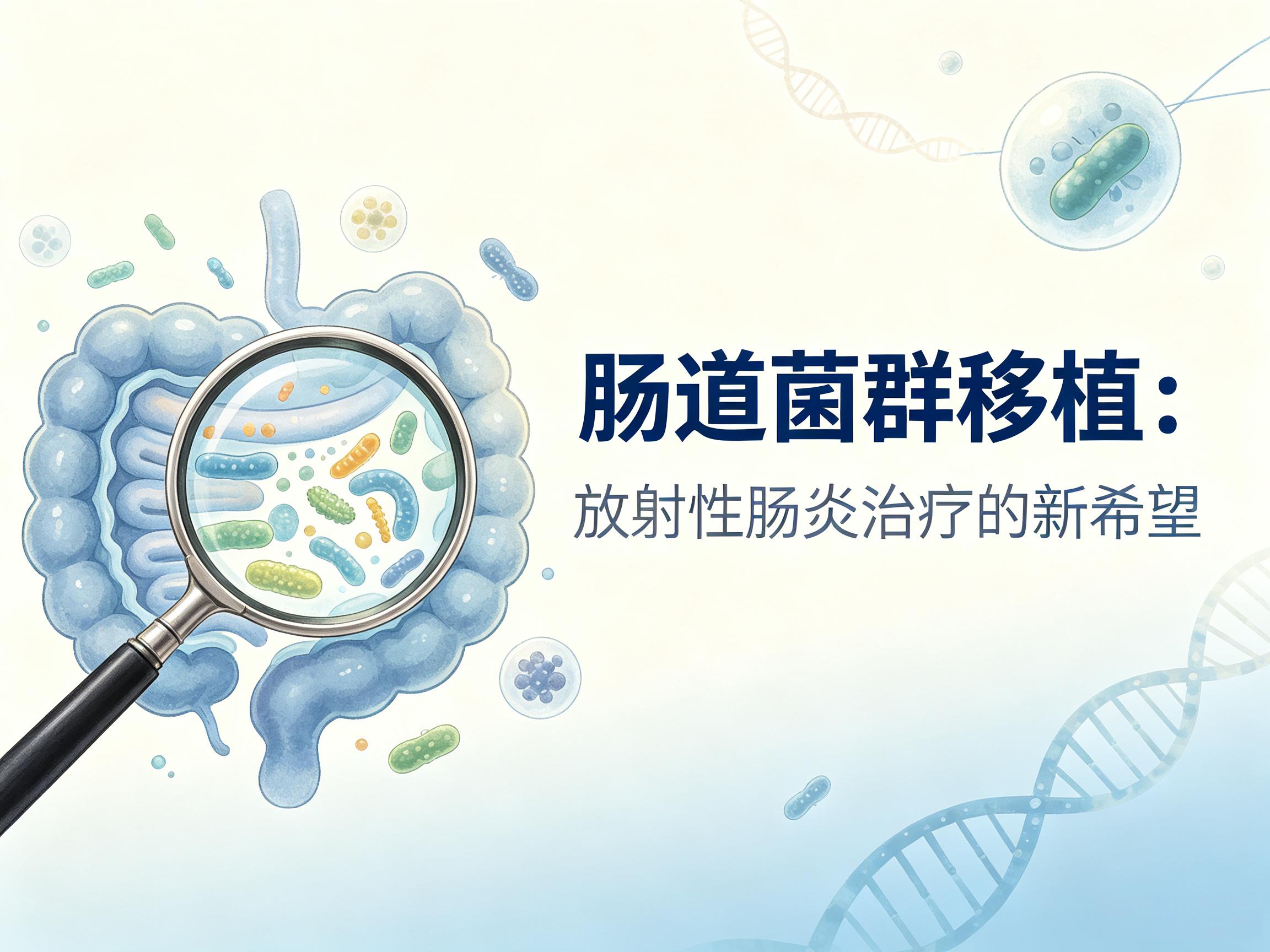 甘肃省|第3期 肠道菌群移植：放射性肠炎治疗的新希望